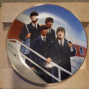 The Beatles Collector's Plate by Nate Giorgio Delphi 1991 -Numbered 12362 F